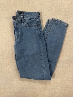 Bershka Classic Light Blue Skinny Jeans